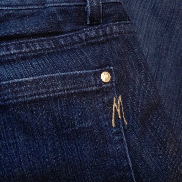 Marciano Low Rise Jeans Slim Straight Leg Dark Wash Denim Womens Size 25 Blue - Picture 10 of 13